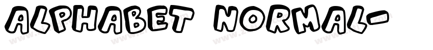 Alphabet Normal字体转换 Alphabet Normal字体转换